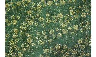 Tissu frosty snowflake