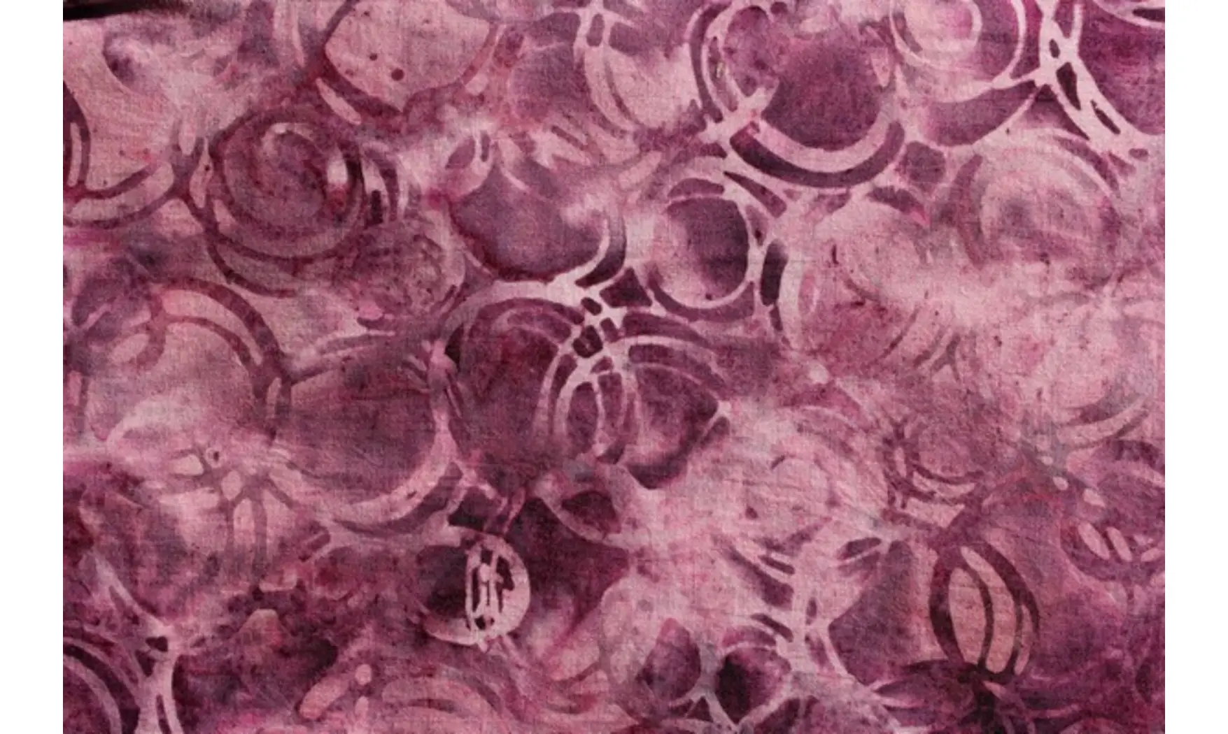 Batik violet cercles
