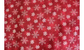 Tissu frosty snowflake