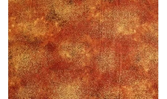 Tissu Shimmer rouille