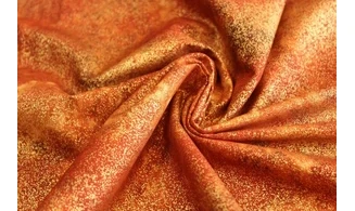 Tissu Shimmer rouille