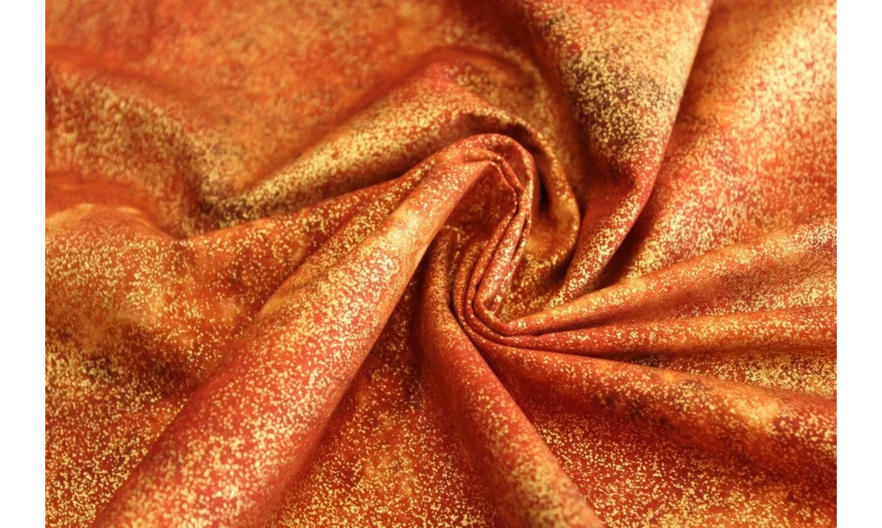 Tissu Shimmer rouille