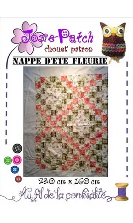Nappe d'été fleurie