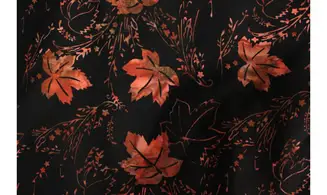 Batik feuilles de vignes