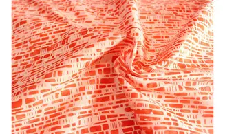 Batik saumon briques