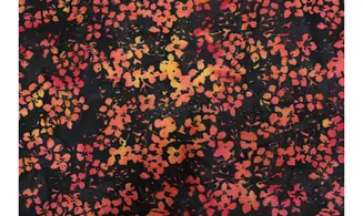 Batik petites fleurs d'Indonésie