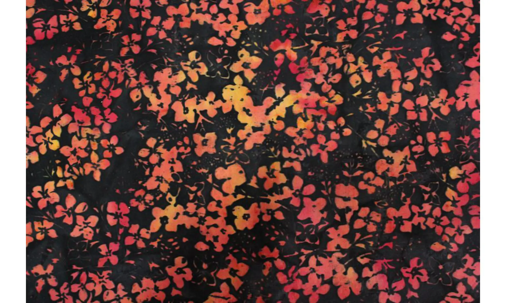 Batik petites fleurs d'Indonésie