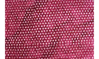 Batik bordeaux grains de café