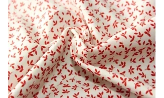 Tissu petites feuilles