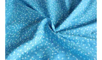 Batik confettis bleu