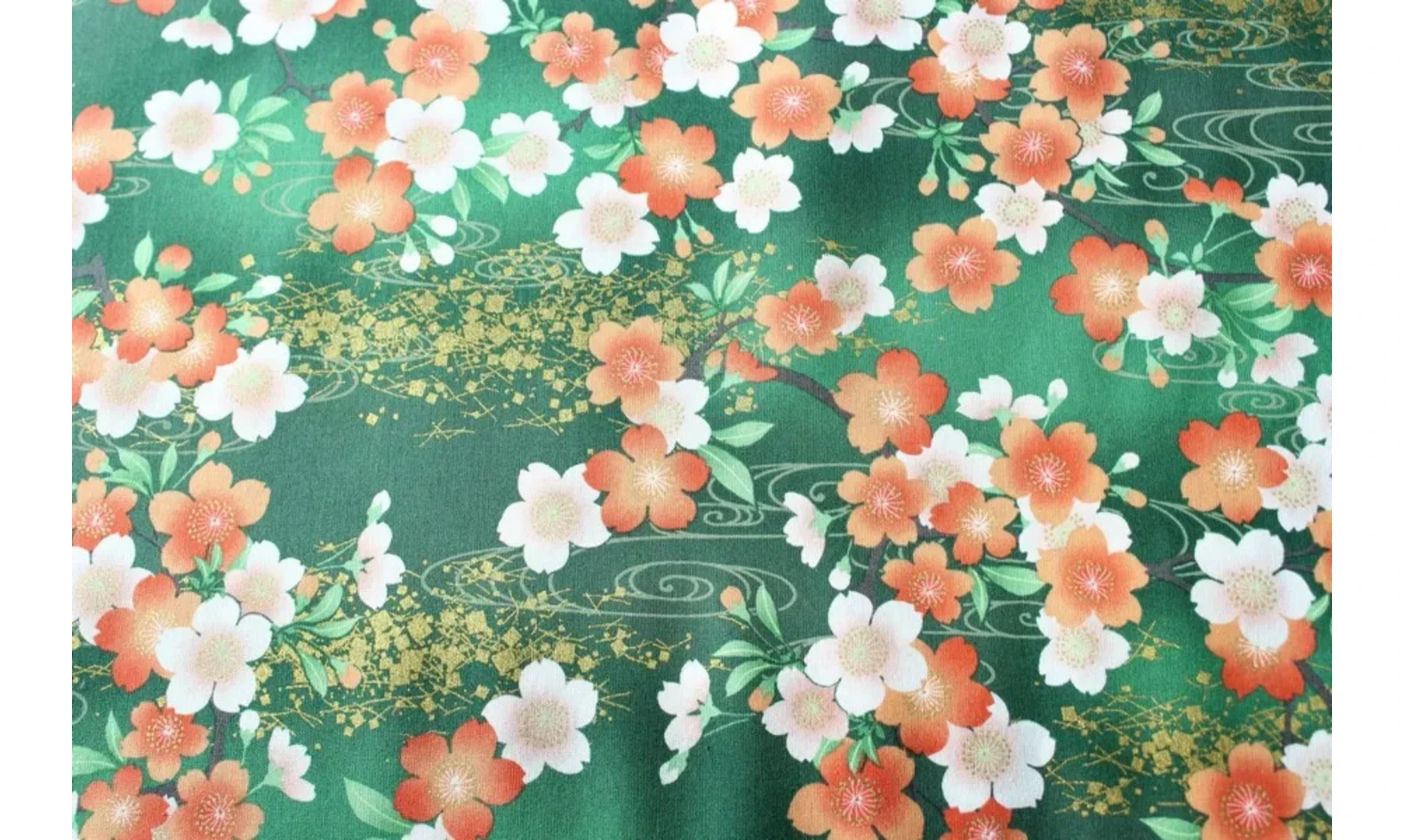 Tissu japonais Naka design cubes