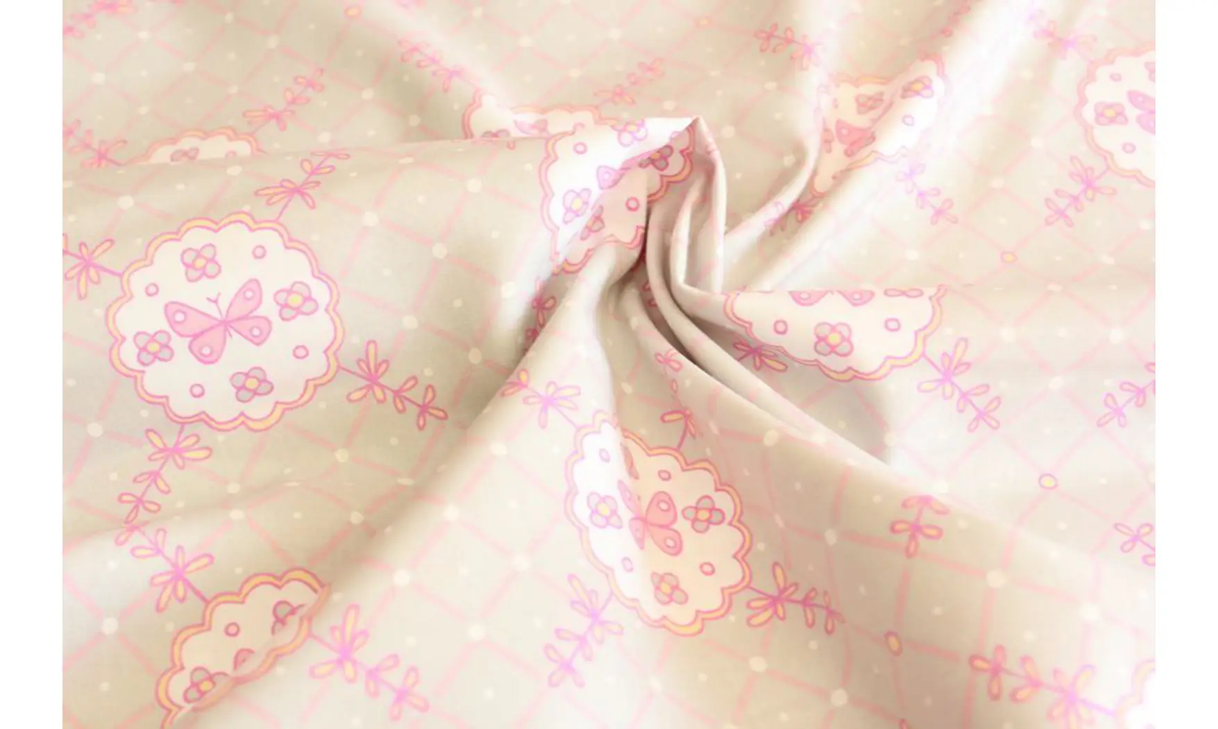 Tissu digitale pourpre