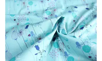 Tissu turquoise roadside