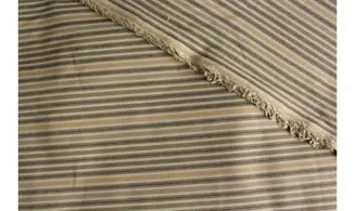 Tissu rayures Ficelle