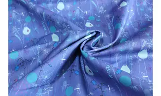 Tissu violet roadside