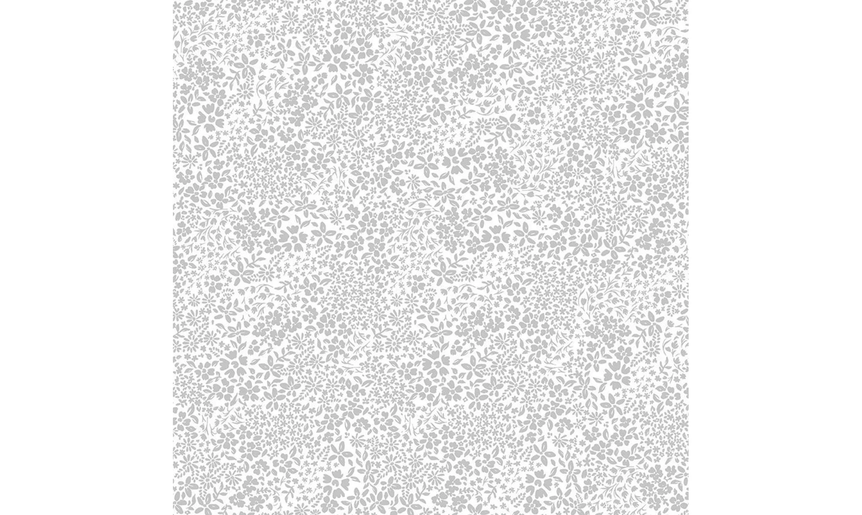 Tissu blanc mini floral