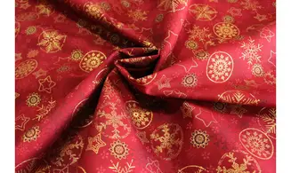 Tissu frosty snowflake