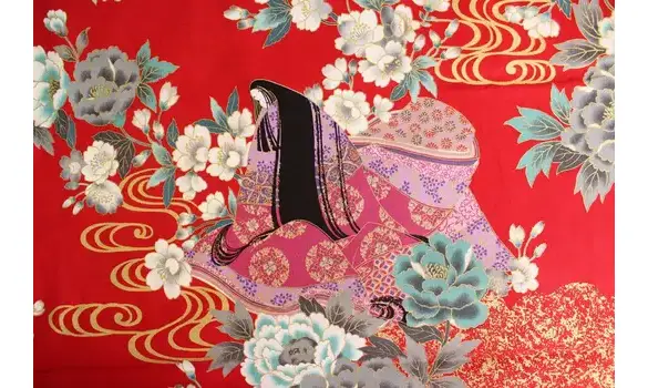 Tissu japonais Naka mystère