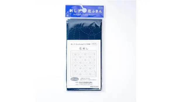 Coupon tissu Sashiko 33 x 66 cm