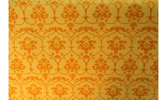 Tissu jaune astrolabe
