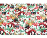 Tissu Noël ensemble