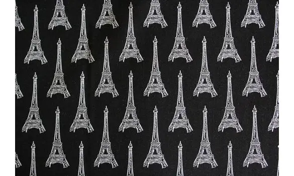 Tissu Paris tours Eiffel