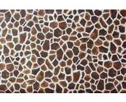 Tissu pelage girafe marron