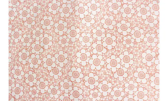 Tissu fleurs japonaises